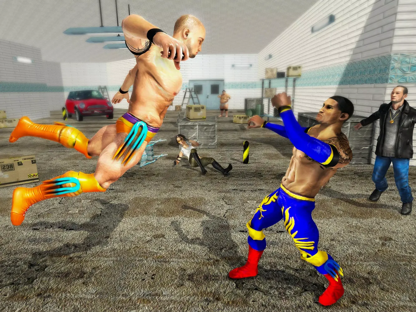 Street Wrestling Beat Up: Stars Fighting Champion Screenshots