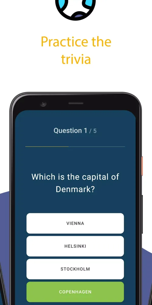 Countries and Capitals - Learn Screenshots