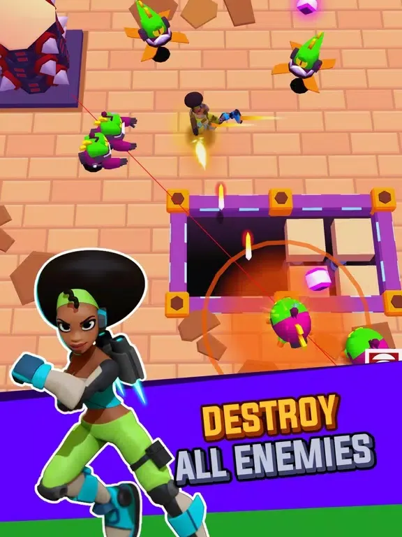 Captures d'écran de Frantic Shooter iPad 