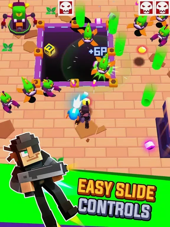 Captures d'écran de Frantic Shooter iPad 