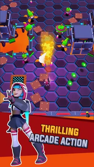Captures d'écran de Frantic Shooter