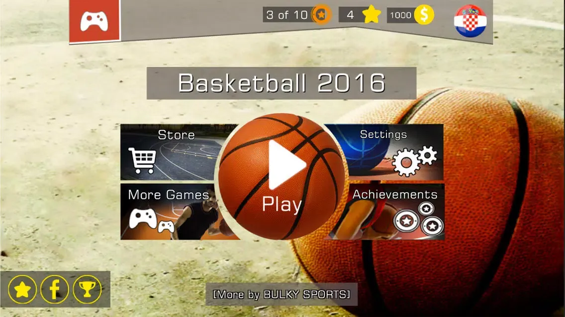 Ảnh chụp màn hình của Basketball 2016 - Real basketball slam dunk challenges and trainings by BULKY SPORTS
