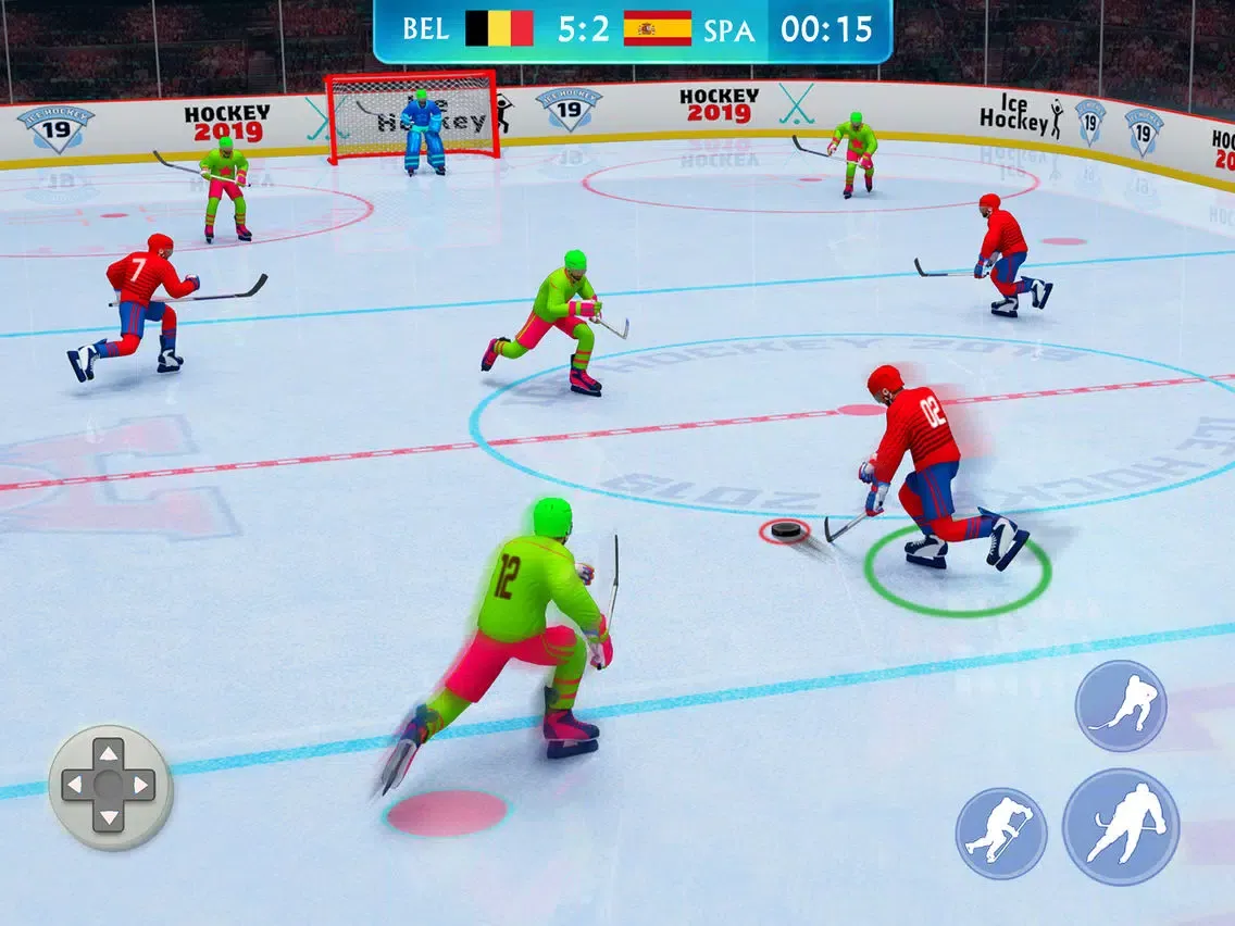 Capturas de tela do Ice Hockey Games: Nation Champ iPad 