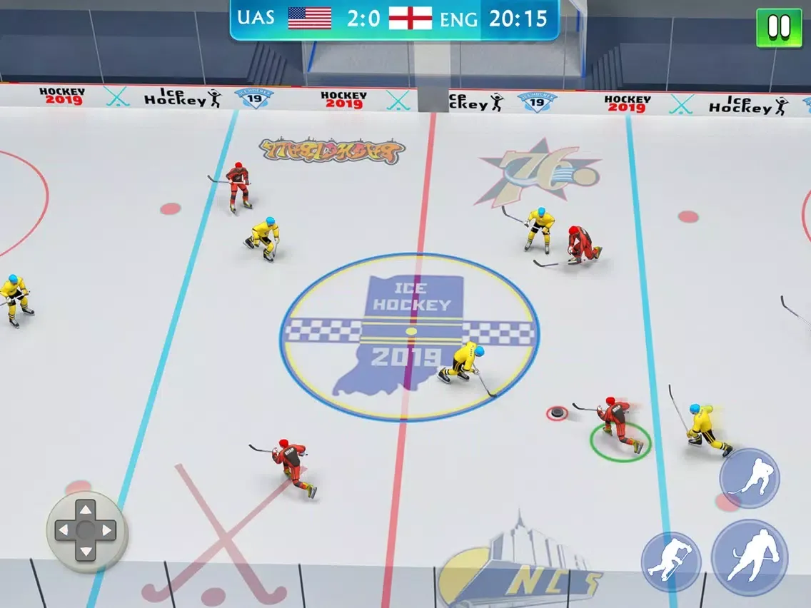 Capturas de tela do Ice Hockey Games: Nation Champ iPad 