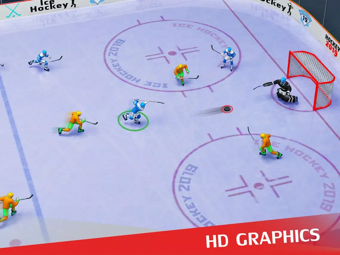 Capturas de tela do Ice Hockey Games: Nation Champ iPad 