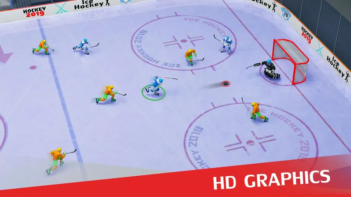 Capturas de tela do Ice Hockey Games: Nation Champ
