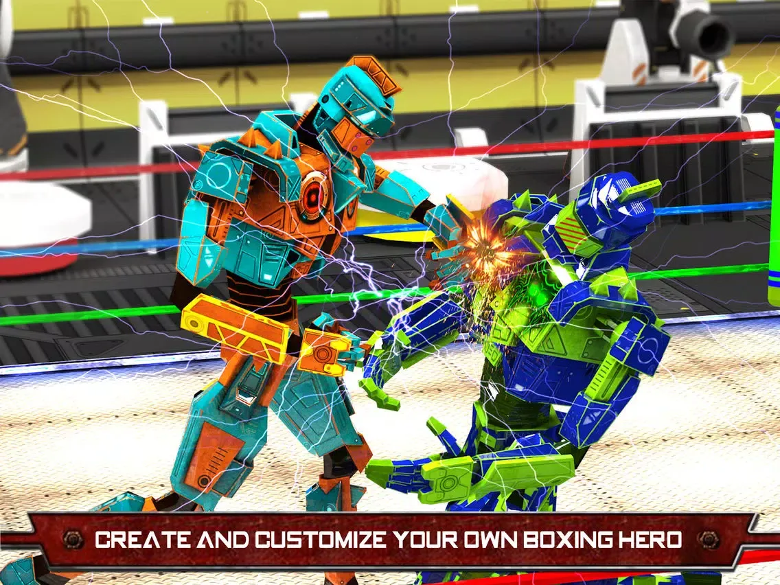 Tangkapan skrin Robots Real Boxing - War robots fights and combat iPad 