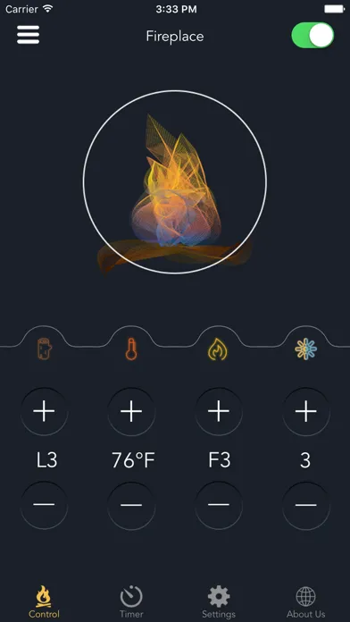 Capturas de tela do Fireplace Bluetooth Source Pro