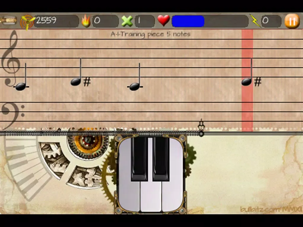 Attack of the piano lite iPad  Screenshots
