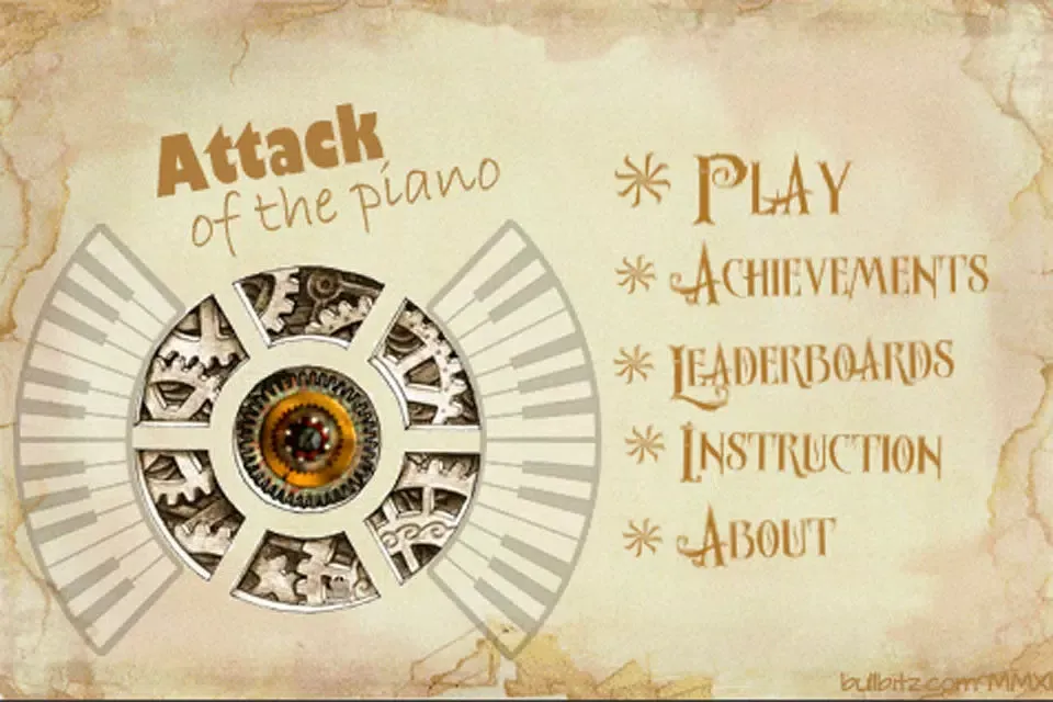Attack of the piano lite Screenshots