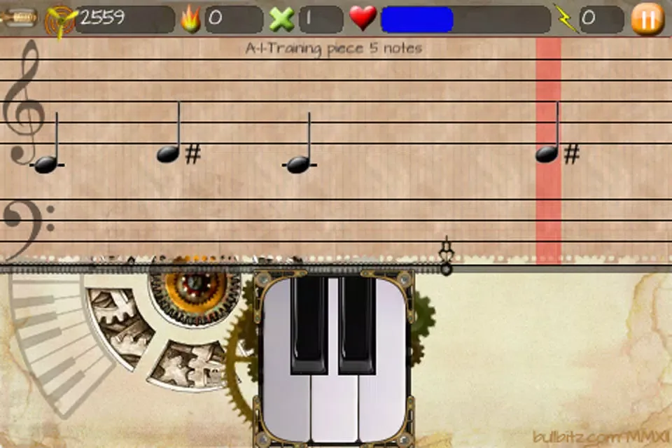 Attack of the piano lite Screenshots