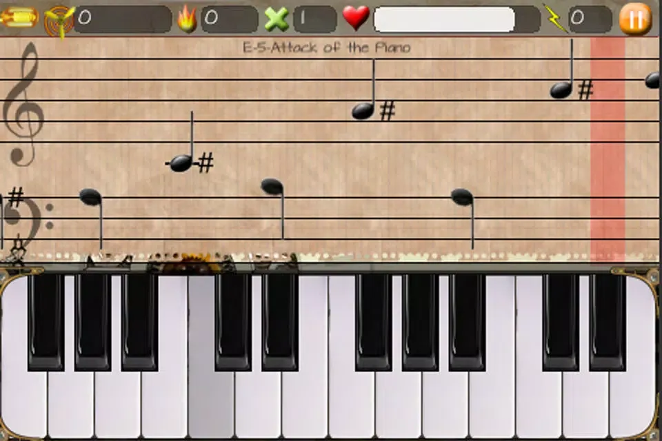 Attack of the piano lite Screenshots