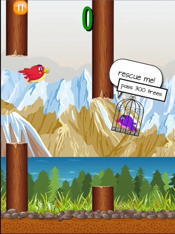 Chirpy - Helmet Head Bird iPad Screenshots