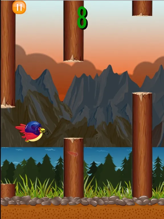 Chirpy - Helmet Head Bird iPad Screenshots
