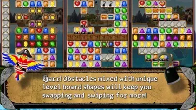 Tangkapan layar Pirate Drops - Match three puzzle