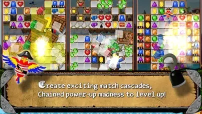 Tangkapan layar Pirate Drops - Match three puzzle