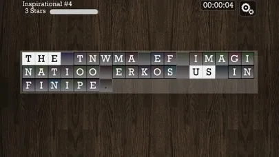 Tangkapan skrin WORD PUZZLE for the SOUL