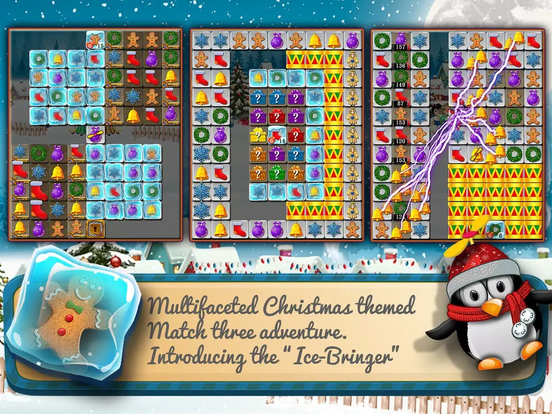 Ảnh chụp màn hình của Christmas Drops 3 iPad 
