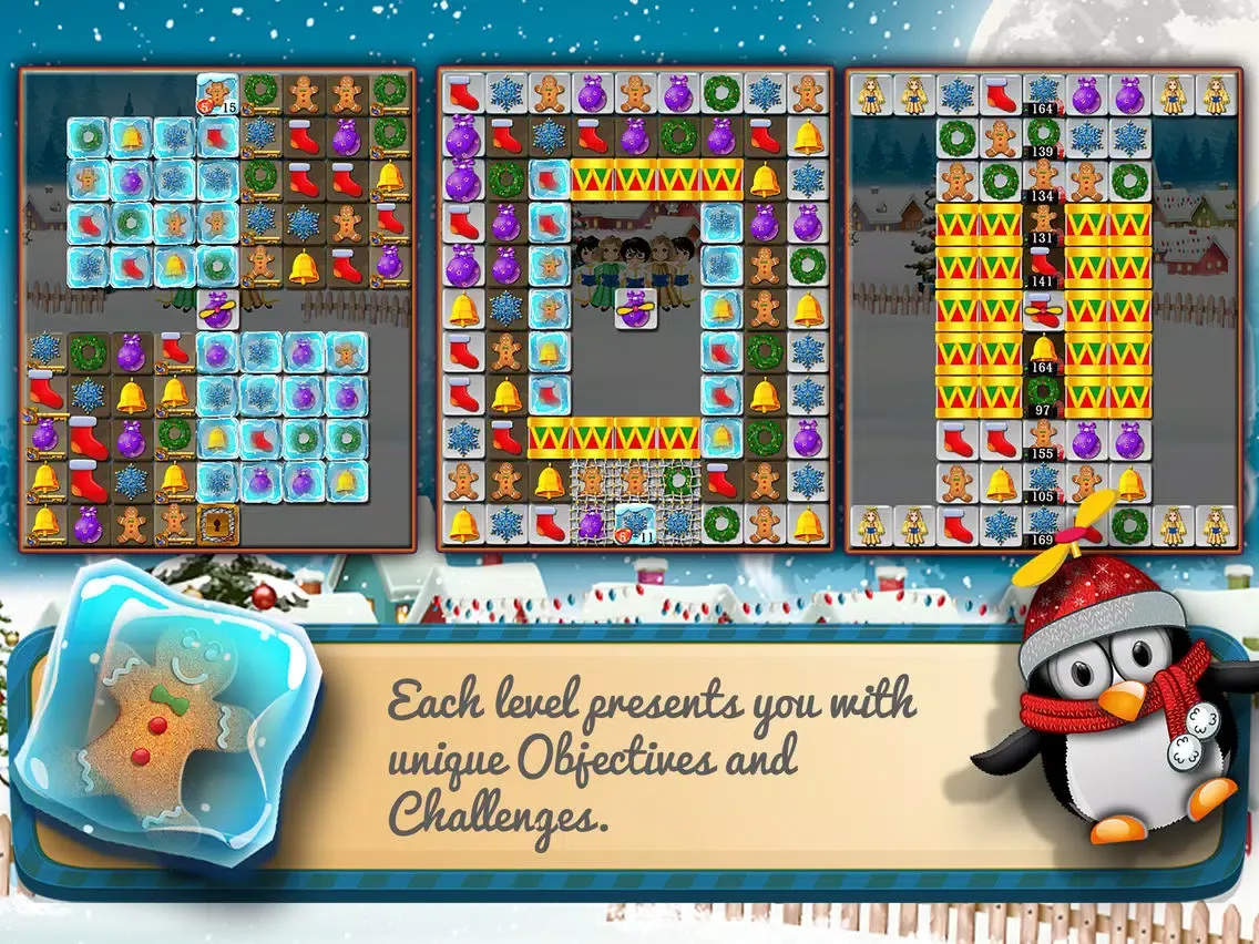 Ảnh chụp màn hình của Christmas Drops 3 iPad 