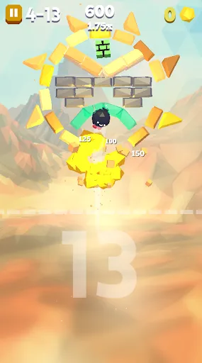 Tangkapan layar Smashy Brick