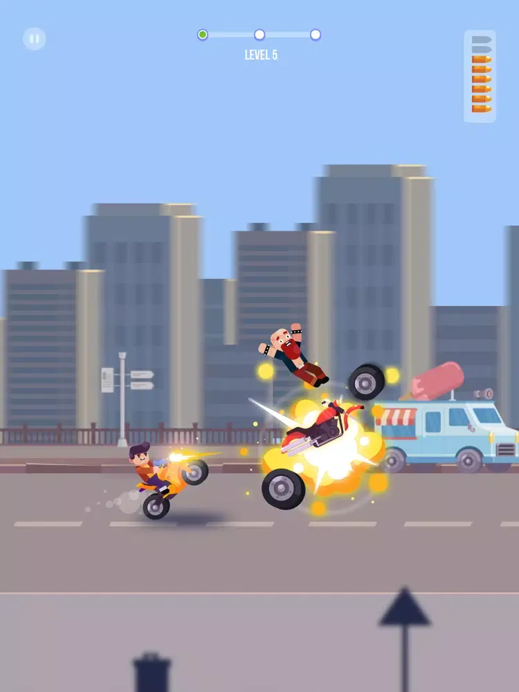 Bullet biker iPad  スクリーンショット
