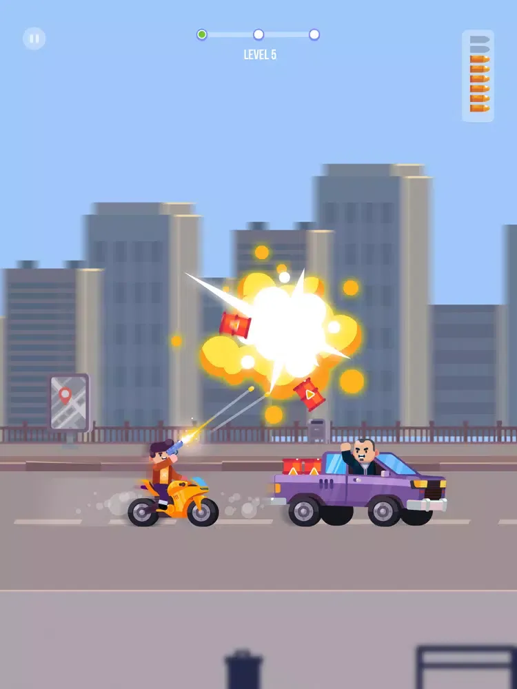 Bullet biker iPad  スクリーンショット