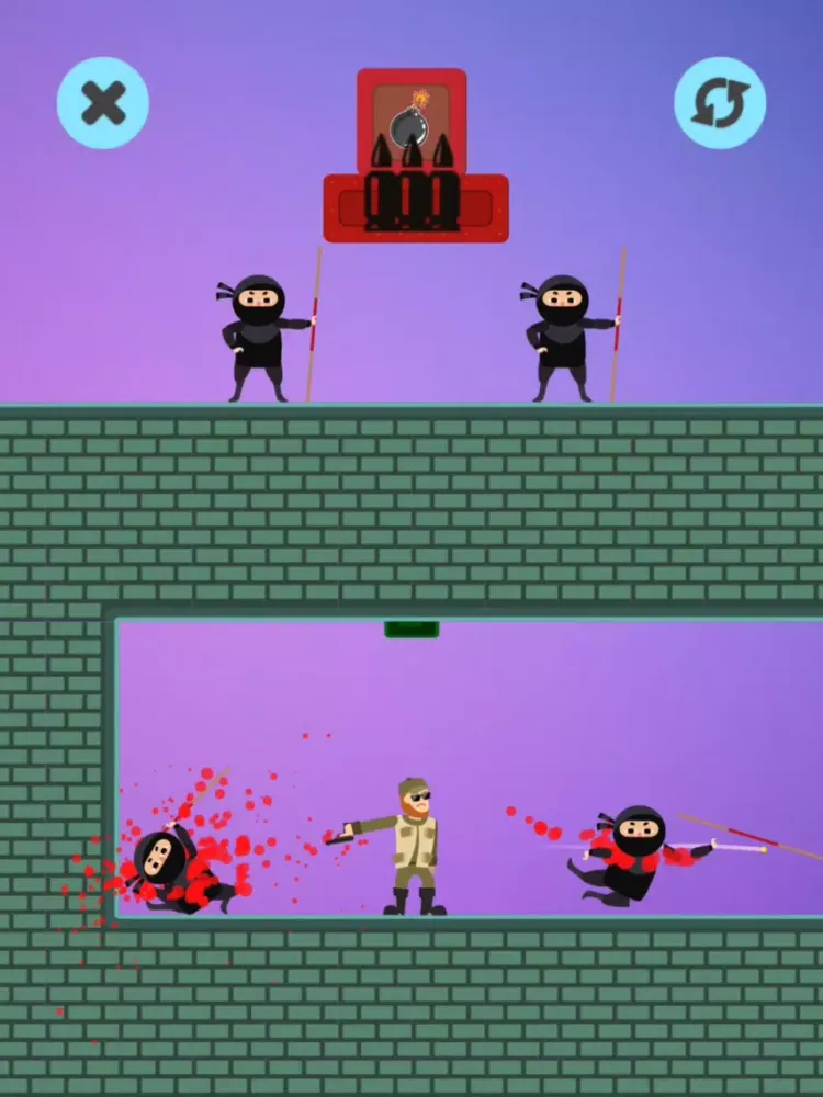 Mr Shooter - Puzzling Bullet iPad  سکرین شاٹس