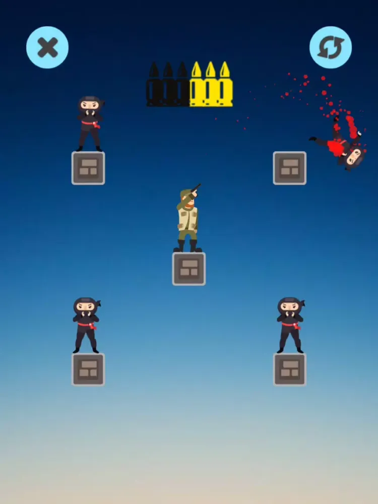 Mr Shooter - Puzzling Bullet iPad  سکرین شاٹس