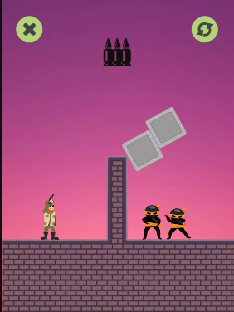 Mr Shooter - Puzzling Bullet iPad  سکرین شاٹس