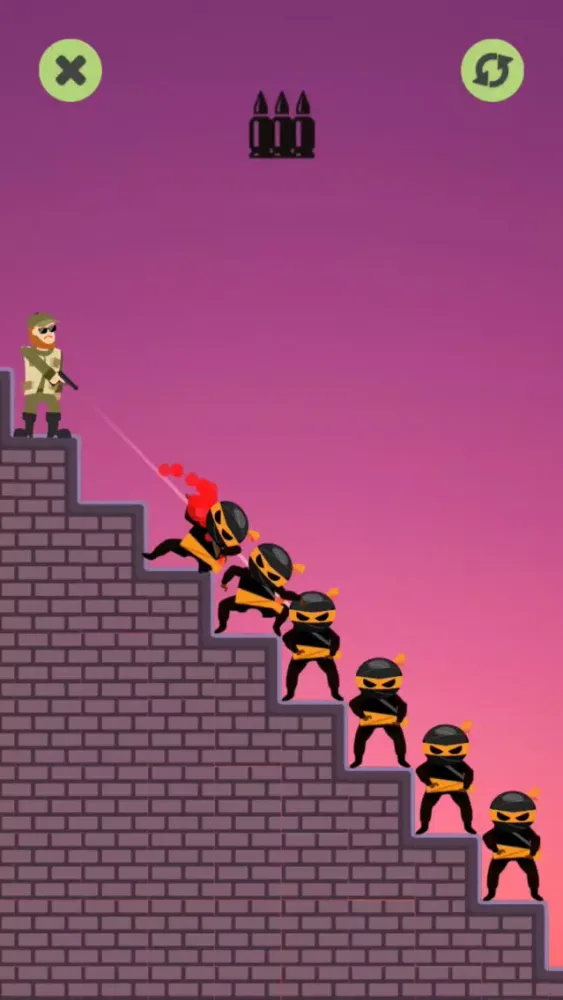 Mr Shooter - Puzzling Bullet سکرین شاٹس