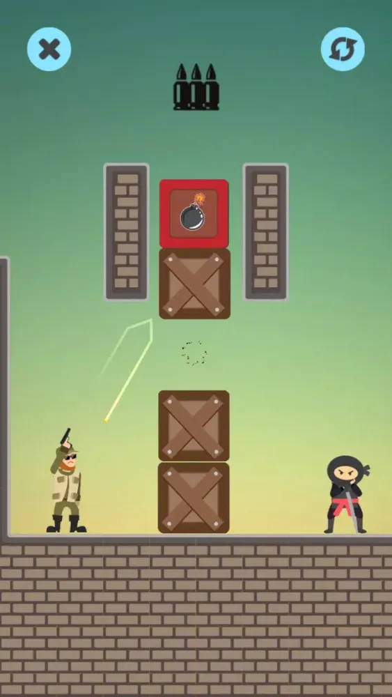 Mr Shooter - Puzzling Bullet سکرین شاٹس