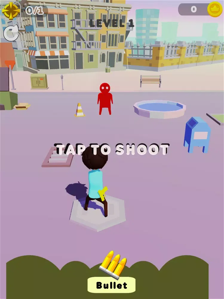 Capturas de tela do Bullet Shooter - Bullet man iPad 