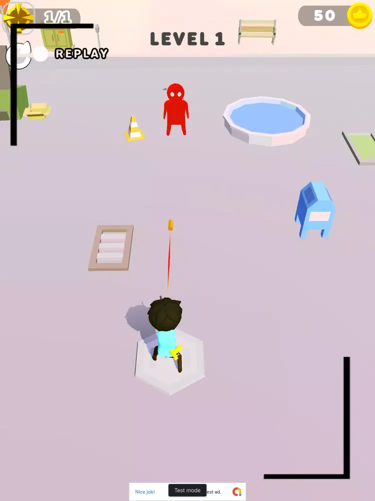 Capturas de tela do Bullet Shooter - Bullet man iPad 