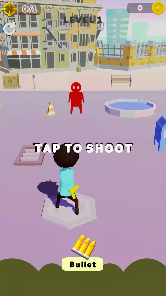 Capturas de tela do Bullet Shooter - Bullet man