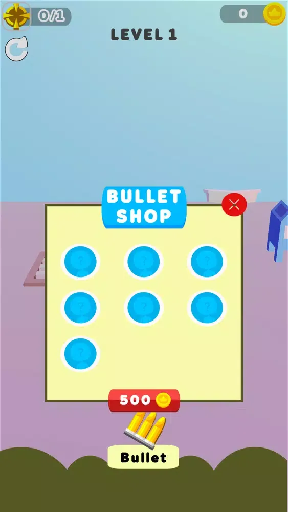 Capturas de tela do Bullet Shooter - Bullet man