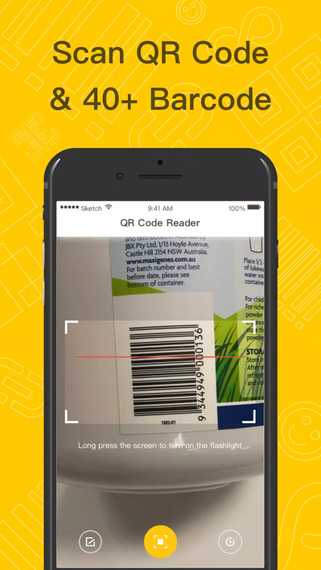 Capturas de tela do QR Code Reader & Scanner App