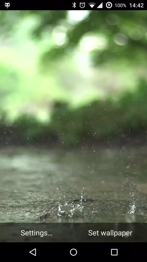 Rain Live Wallpaper Screenshots