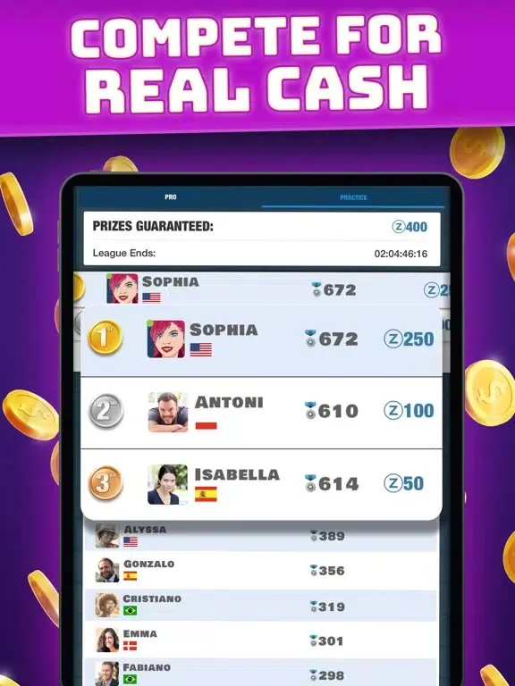 Capturas de tela do Darts Tournament - Real Money iPad 