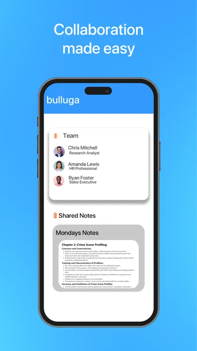 AI Note Taker - bulluga Screenshots