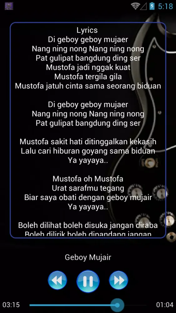 ภาพหน้าจอของ Lagu AYU TING TING Lengkap