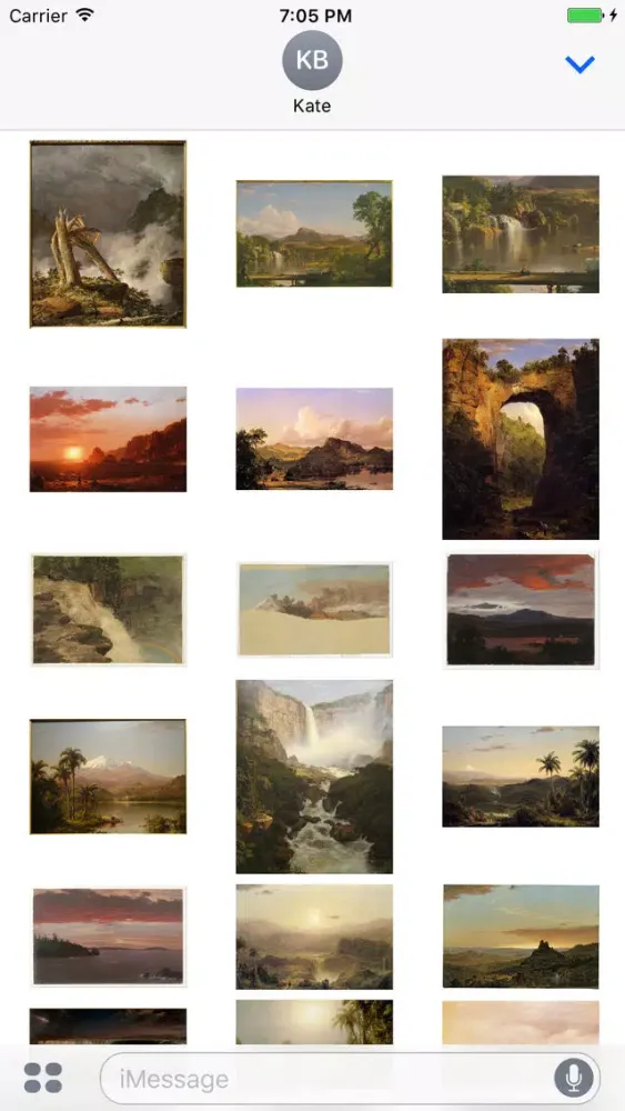 Frederic Edwin Church Artworks Stickers Screenshots