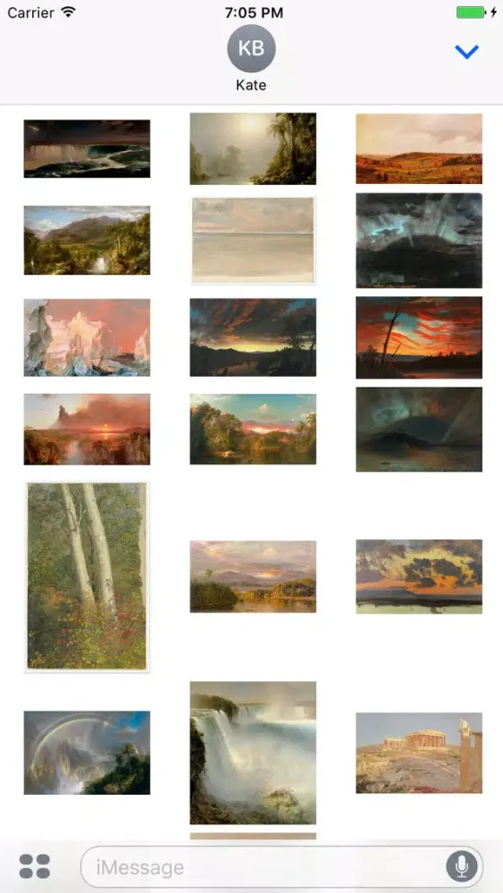 Frederic Edwin Church Artworks Stickers Screenshots