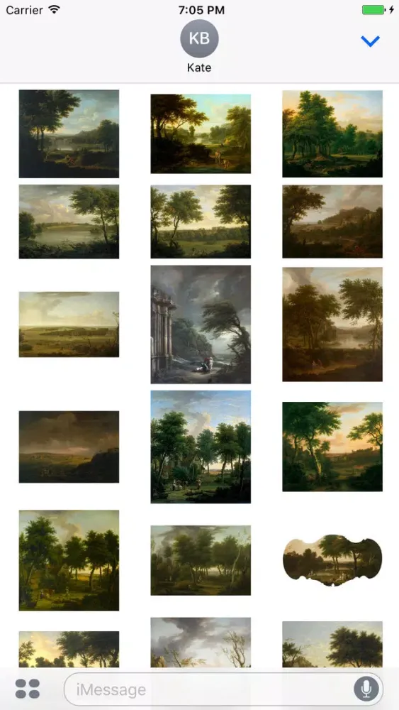 Скриншоты George Lambert Artworks Stickers