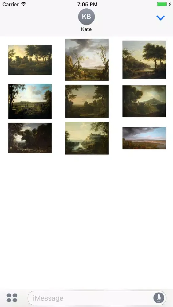 Скриншоты George Lambert Artworks Stickers