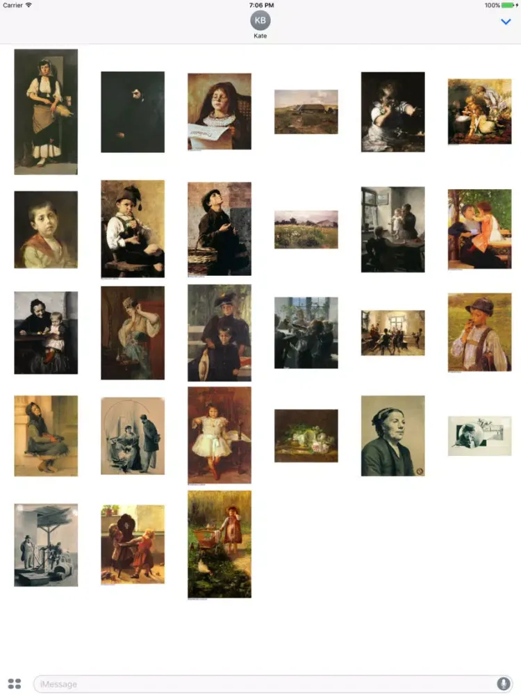 Скриншоты Georgios Jakobides Artworks Stickers iPad 