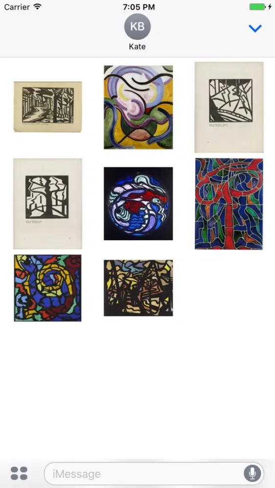 Jacoba Van Heemskerck Artworks Stickers应用截图