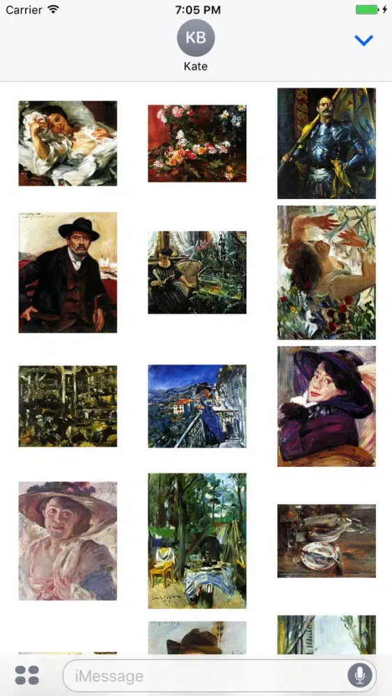 تصاویر Lovis Corinth Artworks Stickers