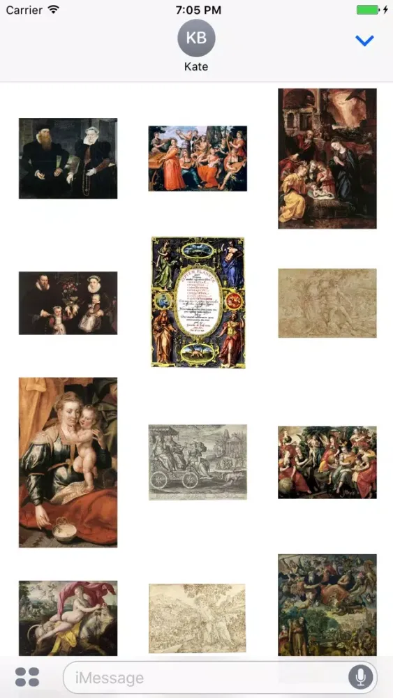 Maarten De Vos Artworks Stickers Screenshots