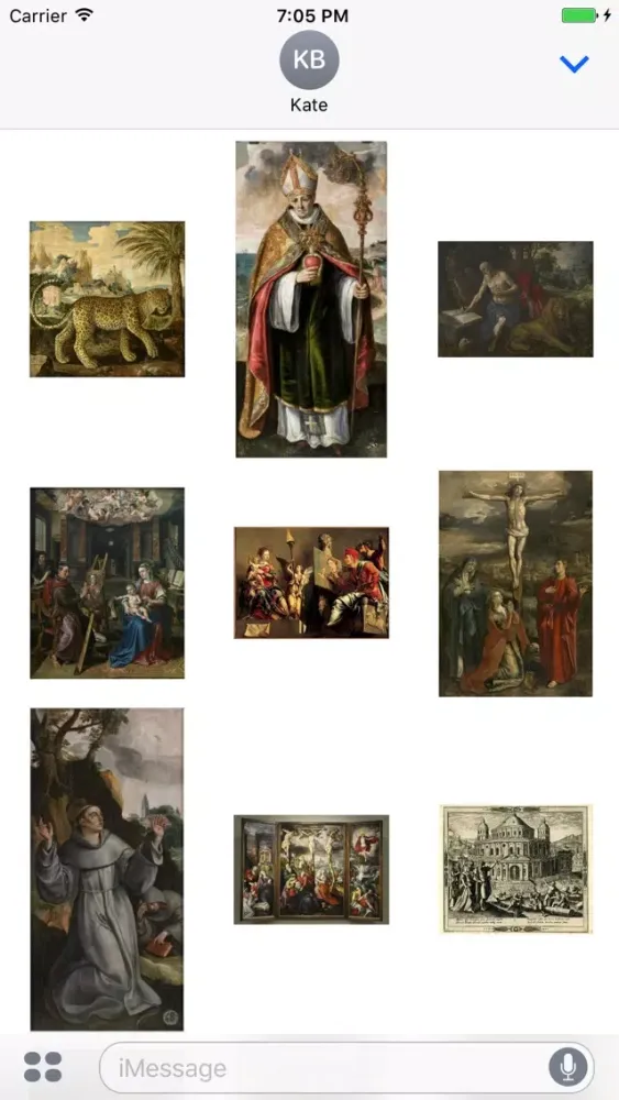 Maarten De Vos Artworks Stickers Screenshots