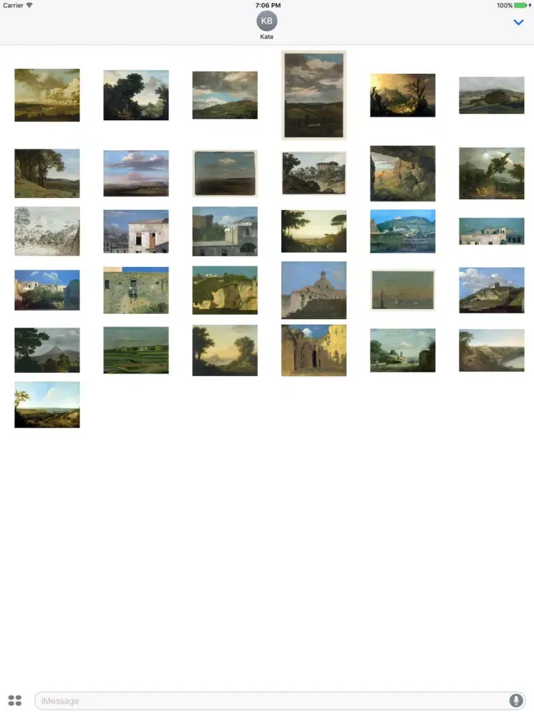 Screenshot di Thomas Jones Artworks Stickers iPad 